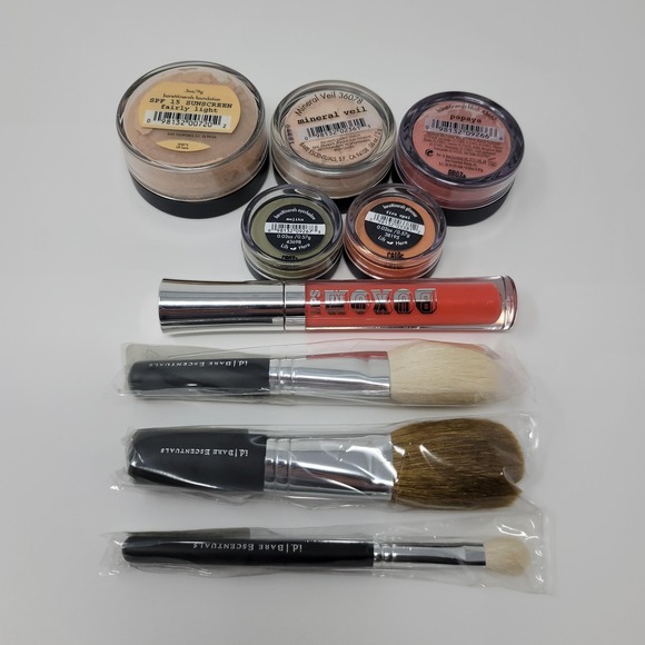 Bare Escentuals BareMinerals BE Free 9pc Grand Color Collection Fairly Light New - Picture 8 of 16